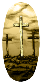 DASOV 135 GD Rugged Cross Gold